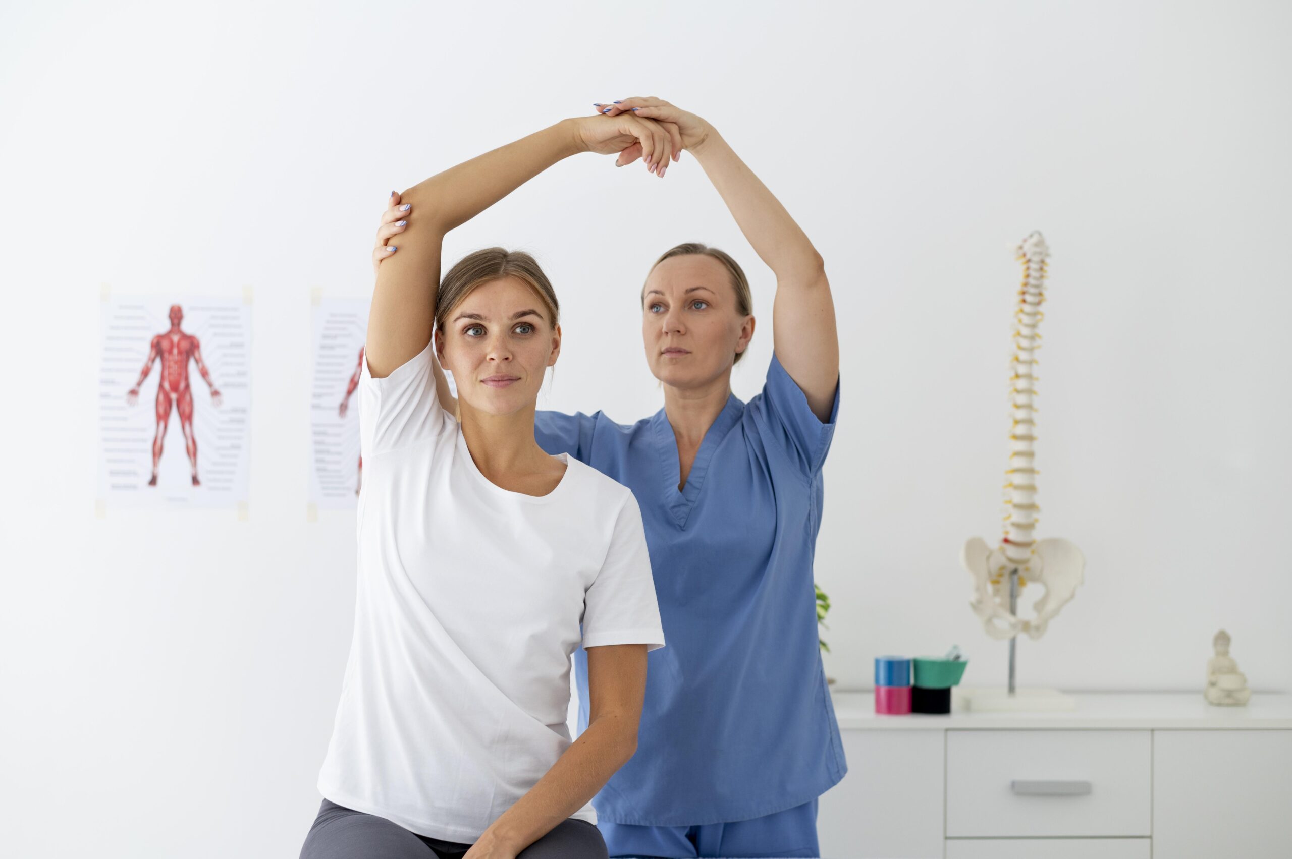 woman-practicing-exercise-physiotherapy-session